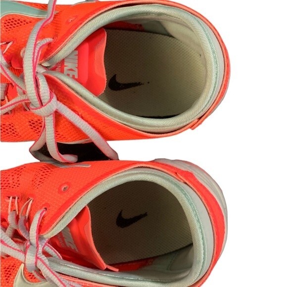 Nike | Bionic Pink & Mint Women’s Running Shoes Size 8.5 Mesh Front Logo Side - Picture 11 of 11